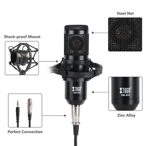 Set Microfono a Condensatore BM800 con Alimentatore Phantom 48V, Microfono Cablato per Registrazione, Vendita all'Ingrosso - Product Image 3