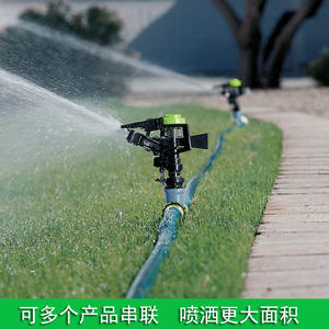 Aspersor de Agua con Boquilla de Aleación de Zinc, Accesorio para Manguera de Riego de Jardín, Boquilla de Pulverización para Uso en Exteriores - Product Image 4