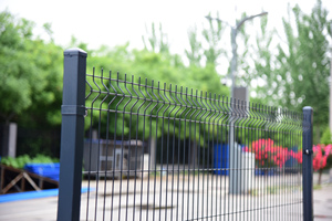 Vendita calda di alta qualità rivestito in PVC 3D curvato recinzione in rete metallica/zincato pannelli di recinzione in rete saldata per il giardino scherma 3d di sicurezza - Product Image 6