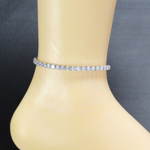 Claw Chain <b>Anklet</b> Female Hip Hop Claw Chain 8inch + 2inch Extension Chain Simple <b>Anklet</b> - Product Image 2