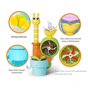 Juguete de Agua para Bañera de Bebé, Divertido Caracol con Rueda de Agua, Rociador de Agua, Juguete de Ducha para <span class=keywords><strong>la</strong></span> <span class=keywords><strong>Hora</strong></span> <span class=keywords><strong>del</strong></span> Baño con Ventosa - Product Image 4