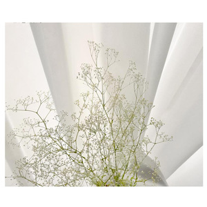 Cortinas de Gasa Estilo Chino, Impresas en Poliéster, Transmisión de Luz, Instalación con Varilla, Personalizables, para Sala de Estar - Product Image 1