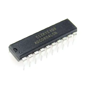 Chính hãng ban đầu adc0804lcn dip-20 analog-to-kỹ thuật số chuyển đổi chip ADC adc0804 mạch tích hợp