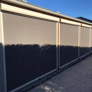 Stores roulants manuels pour pergola d'extérieur coupe-vent et stores - Product Image 4