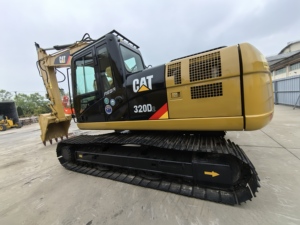 รถขุด CAT 320D2 มือสอง ขนาด 20 ตัน รถขุดตีนตะขาบ CAT 320D2 รถขุดไฮดรอลิกสำหรับงานหนัก ขาย - Product Image 1