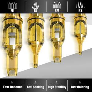 OEM & ODM jarum kartrid tato sekali pakai aplikasi seni tubuh permanen - Product Image 5