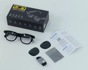 Lunettes Intelligentes Kairui 2026 JS-01Pro avec Caméra 800W, Photo 2K, Vidéo, Traduction IA en Temps Réel, Musique, Appels, Batterie 270 mAh, Type-C, AR - Product Image 5