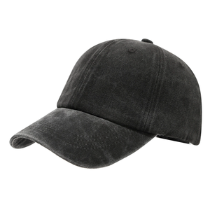 Casquette de baseball Dad Hat unisexe, non structurée, effet vieilli, délavée, avec logo brodé personnalisé, style sportif, en tissu Dobby Argyle, Gorras - Product Image 4