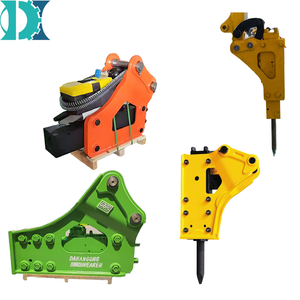 Tần Số Cao Khai Thác Mỏ Bolt <span class=keywords><strong>Rock</strong></span> Phá Búa Máy Xúc Thiết Bọc-Hộp Loại Right Angle Chia Thủy Lực Breaker - Product Image 3