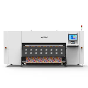 Aanbieding 1100sqm/H S8000 Pro Dye-Sublimatie Printer Machine Digitale Doek Drukmachine