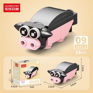 Compatible avec les LEGO 9101, animaux de compagnie, chiens, chats, animaux du monde, assemblage de particules, modèle de blocs de construction, jouet pour la fête des enfants, boîte cadeau - Product Image 3