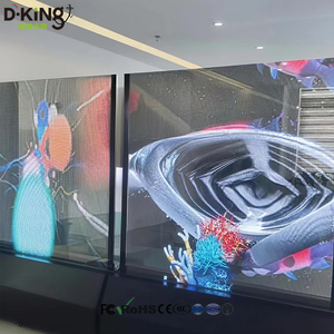 Custom Creative Ultra Thin Curved Adhesive Transparent Led Film Full Color <b>Screen</b> Transparent Led Film - Product Image 3