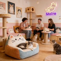 Letrero LED de Neón Personalizado con Nombre de Gato Recostado, USB, Regulable, Decoración de Pared para Dormitorio, Tienda de Mascotas, Transmisión en Vivo