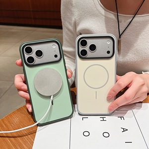เคสโทรศัพท์แม่เหล็กสีสันทันสมัยสำหรับ iPhone 18 17 16 15 Pro Max ผิวเรียบด้าน ป้องกันรอยนิ้วมือ ฝาหลังมือถือ - Product Image 3