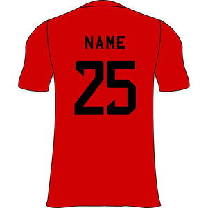 ชุดทีมสโมสรแบบกำหนดเอง เสื้อฟุตบอล 26 ตัว ชุดกีฬาลำลอง พิมพ์ลายด้วยความร้อน ตัดเย็บอัตโนมัติ แขนสั้น สไตล์เรโทร - Product Image 3