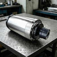 Eje de Rodamiento Eléctrico para Máquina CNC de Tallado y Rectificado, Velocidad Programable, Aumento de Diámetro Variable, 350-380V