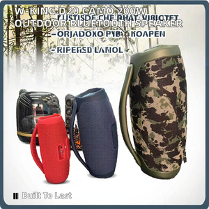 <span class=keywords><strong>W</strong></span>-<span class=keywords><strong>KING</strong></span> D20 Camo 200W IP67ไร้สายกันน้ำสำหรับ<span class=keywords><strong>ลำโพง</strong></span>บลูทูธพร้อมเบสลึกสำหรับคาราโอเกะกลางแจ้ง - Product Image 2