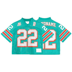 Vêtements de sport à manches courtes imprimé Boxy Fan Jersey hommes col en v décontracté Street Wear Boxy chemise imprimé Jersey hommes - Product Image 3