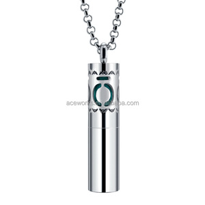 Owl Aroma Diffuser Pendant, Stainless Steel Aromatherapy <b>Locket</b> Pendant, Essential Oil Pendant - Product Image 3