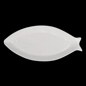 Factory Hot sale Ceramic Fish Shaped Plate