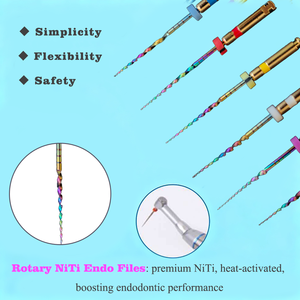 Ai dụng cụ kênh gốc niti quay chính xác bằng miệng (tập tin quay endo) để sử dụng thực hành nha khoa hàng ngày-Máy móc tuabin - Product Image 4