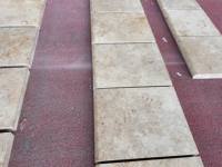 Dalle de marbre beige Jura avec finition antique, sol durable pour cuisine et villa