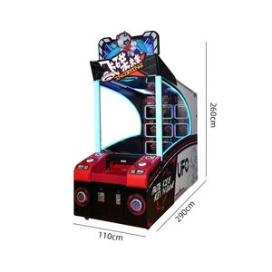 Adult <b>Arcade</b> Game Machine Coin-Operated UFO Attack Interactive Ball Toss Game for Game Center <b>Arcade</b> Machine - Product Image 4