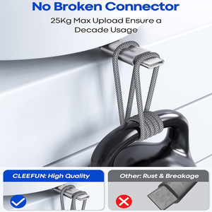 Hot Bán USB Một 2.0 Để Loại C Cáp Nylon Bện Nhanh Chóng Sạc Dữ Liệu Sync Sạc Dây Đối Với Samsung Galaxy S20 - Product Image 4