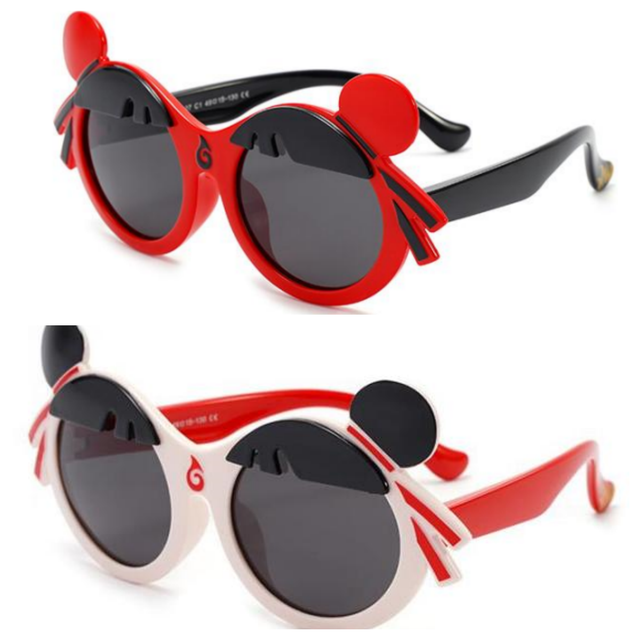 Fashionable Trendy Children's UV400 Polarized Full Rim Nezha for Sunglasses Silicone Frame for Outdoor Beach Gift Use