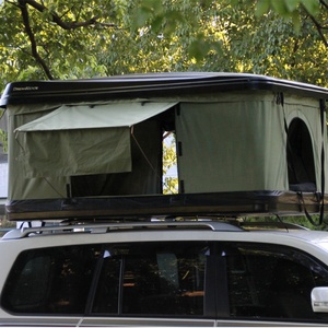 Auvent de voiture pliable universel en toile pour <span class=keywords><strong>camping</strong></span>, tente de toit quatre saisons à coque rigide, une chambre - Product Image 5