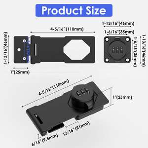 بدون مفتاح دوار ، كلمة المرور الميكانيكية ، وقفل الثلاجة - Product Image 4