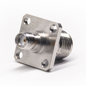 Adaptador RP-SMA a TNC, Conector Coaxial RF <span class=keywords><strong>de</strong></span> 50 Ohmios, Macho y Hembra, Chapado en Oro, para Wi-Fi y Antenas - Product Image 5