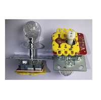 Haute qualité usine métal LED Arcade Joystick 12V grue griffe jeu Machine accessoires coloré 1 an de garantie