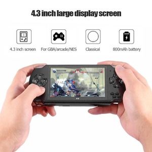 X6 Handheld <strong>Game</strong> Player 4.3 Inch Screen Portable Handheld <strong>Game</strong> <strong>Console</strong> Ebook 64/128 Bit 10000 Classic <strong>Games</strong> Videos for <strong>NES</strong>/GBA - Product Image 4