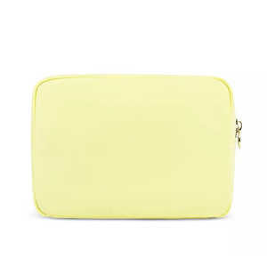 Trousse de maquillage cosmétique Sacs pour dames Pochette zippée en nylon Patches chenille Vacay Banana Grande pochette Trousse de maquillage Sublimation - Product Image 5