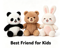 Jouets en peluche personnalisés en coton PP super doux, motif panda, taille sur mesure, couleur et logo personnalisables, unisexe, anti-stress émotionnel, vente en gros