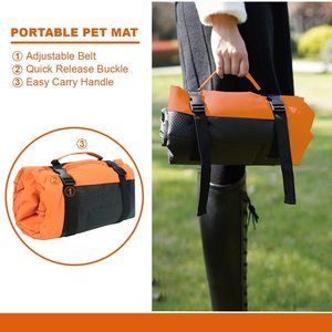 Tapis pour animaux de compagnie de voyage intérieur extérieur personnalisé de haute qualité pour chiens et chats tapis imperméable pour animaux de compagnie - Product Image 3