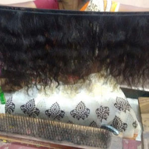 2026ยุ่งเหยิงราคาโรงงานจัดส่งที่รวดเร็วธรรมชาติสีดำ Dyeable 100% การจัดส่งสินค้าที่มีการบรรจุ - Product Image 2