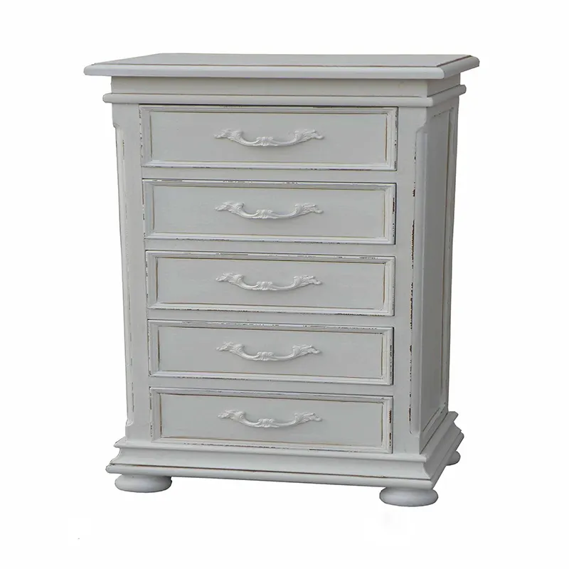 White painted french wooden storage large tallboy cabinet white wooden chest of drawers