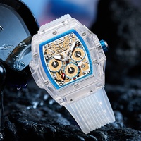 ON6810 ONOLA Montre à quartz pour homme, best-seller transfrontalier, avec affichage à aiguilles et bracelet en silicone, en alliage et plastique, style mode