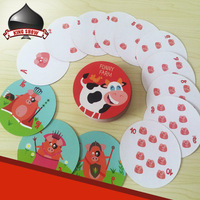Étui de rangement personnalisé pour cartes à jouer publicitaires à coins arrondis de haute qualité, écologique, durable, pour usage familial, en plastique