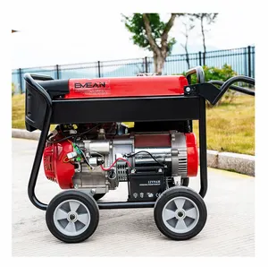 15 kw benzin-generator dc hochspannungs-wechselrichter 240 v motor wassergekühlter tragbarer schweißmaschinen-generator benzin