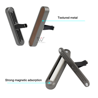 Diffuseur de parfum pour voiture en métal de haute qualité, clip de ventilation, désodorisant pour voiture
