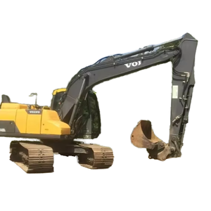 Volvo EC140DL Excavadora Komatsu usada de 14 toneladas para Motor Buen estado Componentes del núcleo Rodamientos Bomba de caja de cambios Kawasaki - Product Image 1