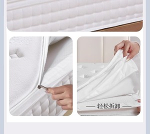<span class=keywords><strong>Matelas</strong></span> en latex de 3 pouces, qualité hôtelière Hilton cinq étoiles, style <span class=keywords><strong>Simmons</strong></span>, adapté aux B&B et appartements, option double fermeté - Product Image 6