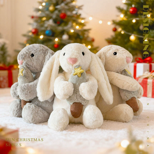 <strong>UK</strong> JC Doll Fun <strong>Christmas</strong> Tree Rabbit Plush Toy, Heart-Hugging Bunny Doll, <strong>Christmas</strong> Decoration - Product Image 2