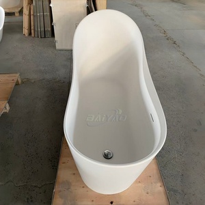 Bañera de Hidromasaje Acrílica Moderna de Lujo, Independiente, con Desagüe, para Proyectos de Baños de Alta Gama en Hoteles y Villas - Product Image 6
