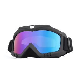 Kacamata ski desainer grosir pelindung berkendara motor salju kacamata ski kustom antikabut oem