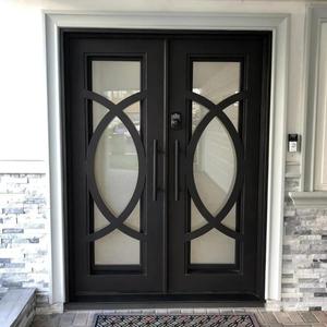 Porte in Ferro Preassemblate, Nuovi Design di Porte e Finestre in Ferro Battuto per Ingressi - Product Image 3
