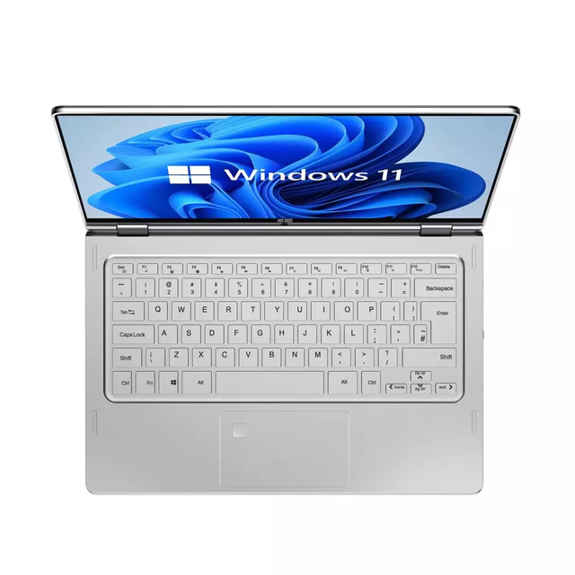 High Quality 13.3 Inch Touch Screen WIN11 Laptop 360 Degree Rotary 12GB RAM 1TB Portable Fingerprint Unlock Laptop Yoga Computer